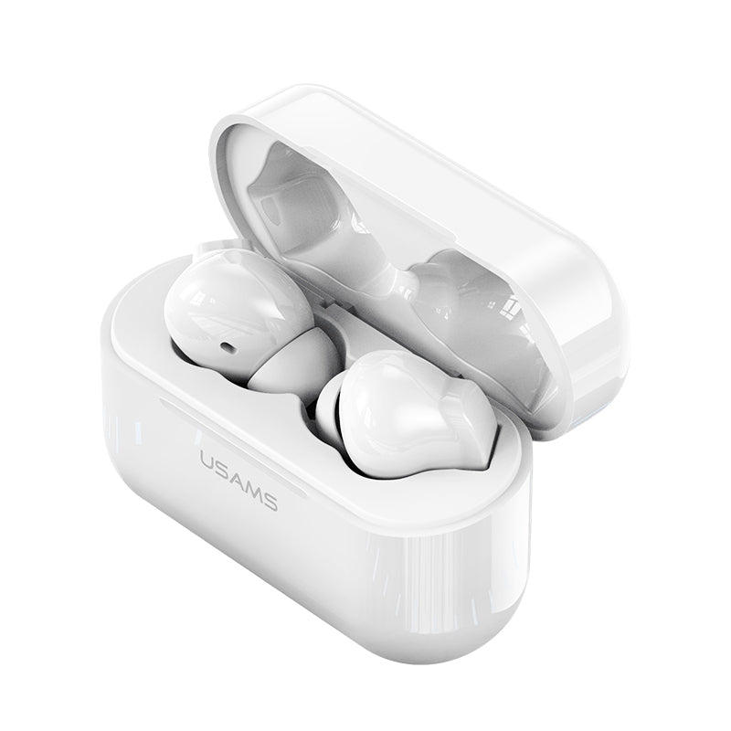 USAMS-LY06 ANC støjreducerende TWS trådløst headset Bluetooth 5.0 stereo øretelefoner USAMS-LY06 ANC støjreducerende TWS trådløst headset Bluetooth 5.0 stereo øretelefoner